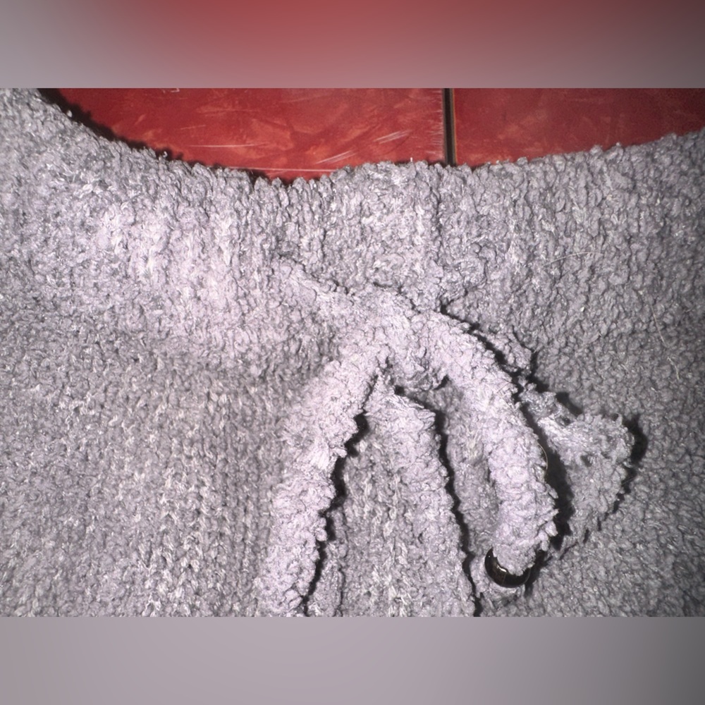 POL Solid FUZZY LOUNGE SHORTS - Picture 3 of 7